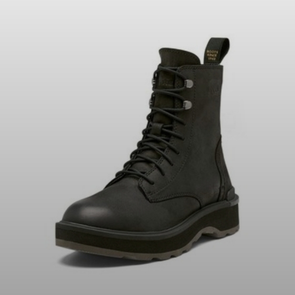 Sorel Women's Hi-Line Lace Boots - Black, Jet, US 11